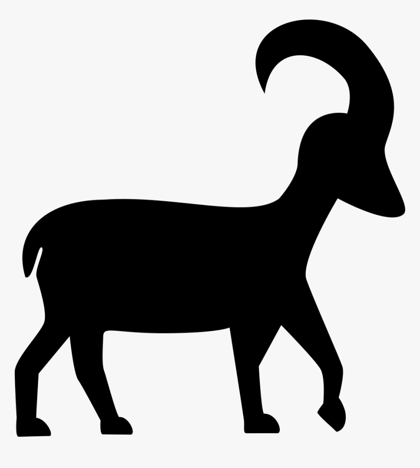 Capricorn Png - Goat Png Symbol, Transparent Png, Free Download