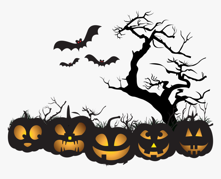 Transparent Halloween Clip Art Png - Halloween Transparent Background, Png Download, Free Download