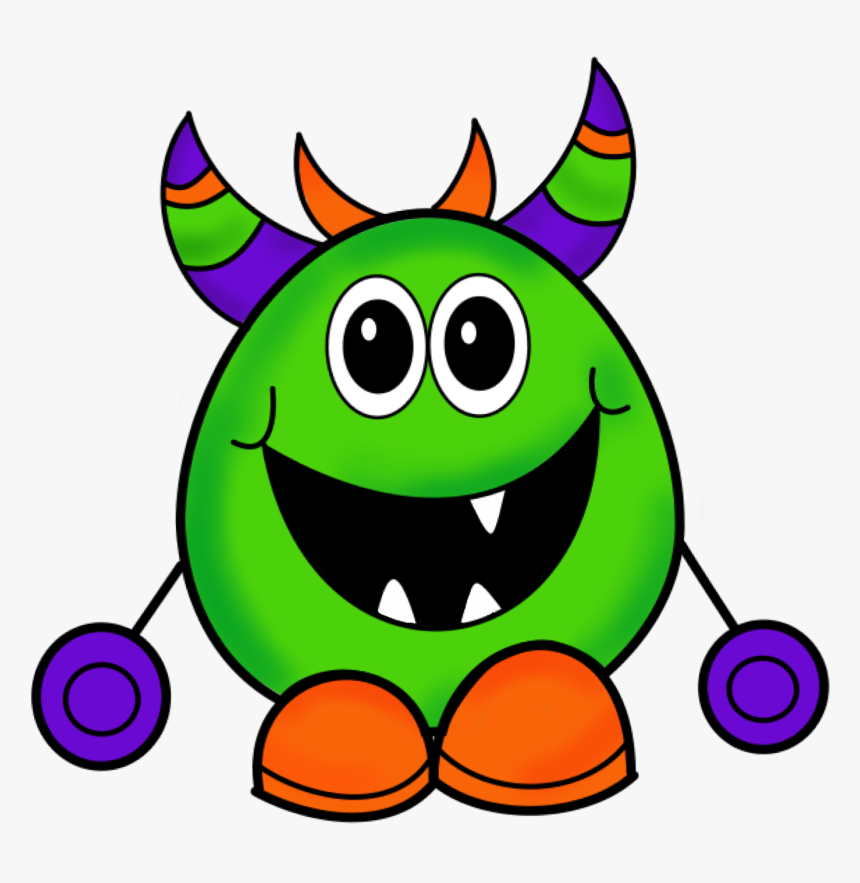 Halloween Monster Clipart Free Clipart Images Clipart - Monster Clipart Png, Transparent Png, Free Download