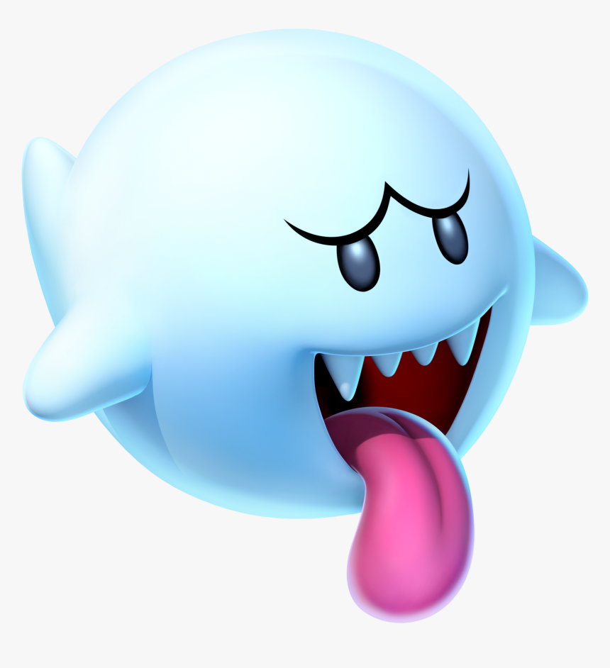 New Super Mario Bros U Boo, HD Png Download - kindpng