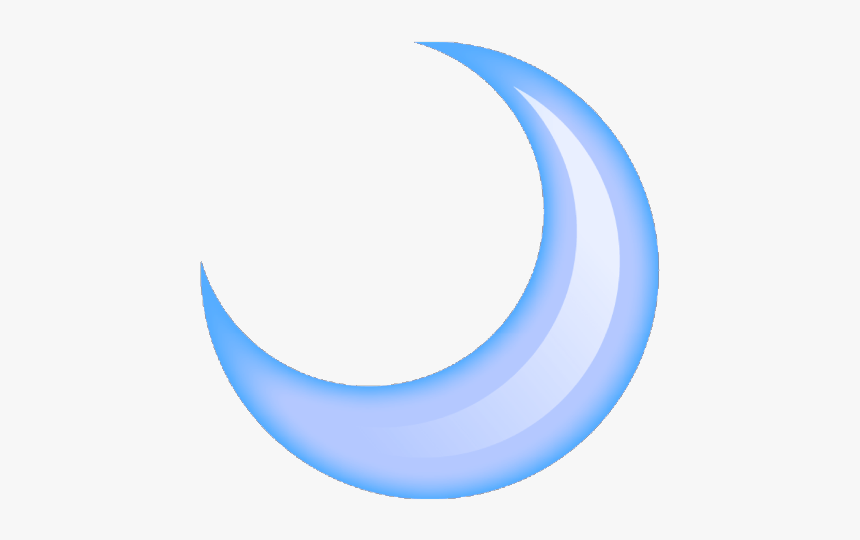 #moon #moonemoji #pastel #aesthetic #tumblr #purple - Crescent, HD Png Download, Free Download