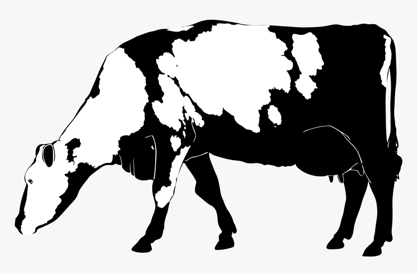 Filecow Silhouette - Cow Silhouette, HD Png Download, Free Download
