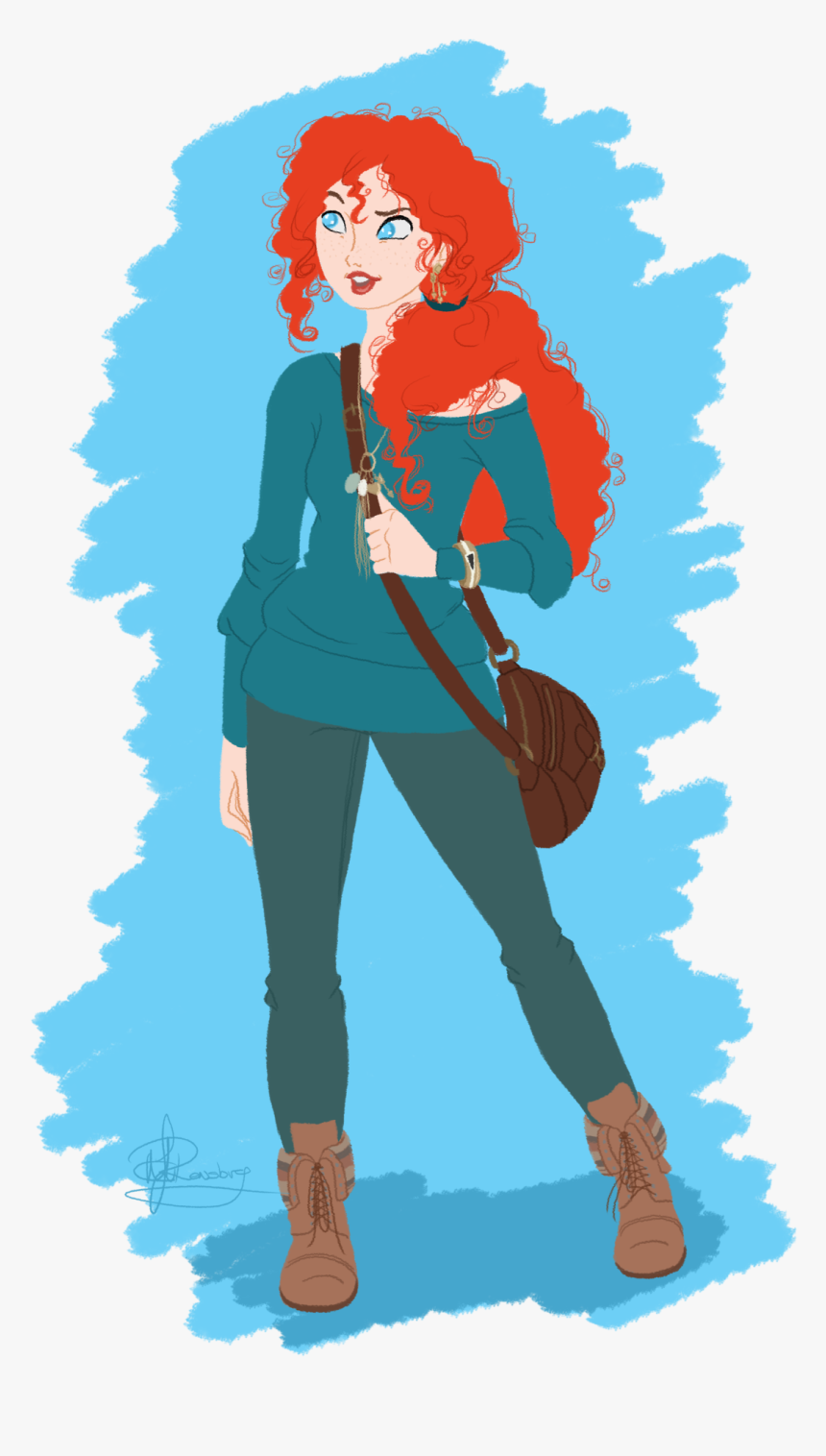 Modern Day Disney Princess Merida, HD Png Download, Free Download