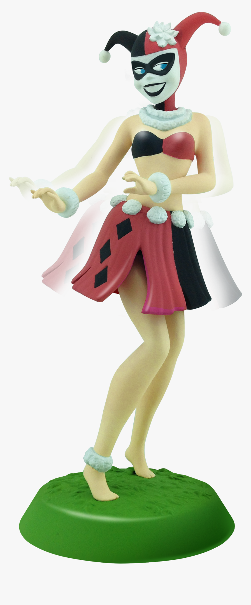 Harley Quinn Hula Girl 4” Vinyl Figure - Harley Quinn Hula Girl, HD Png Download, Free Download