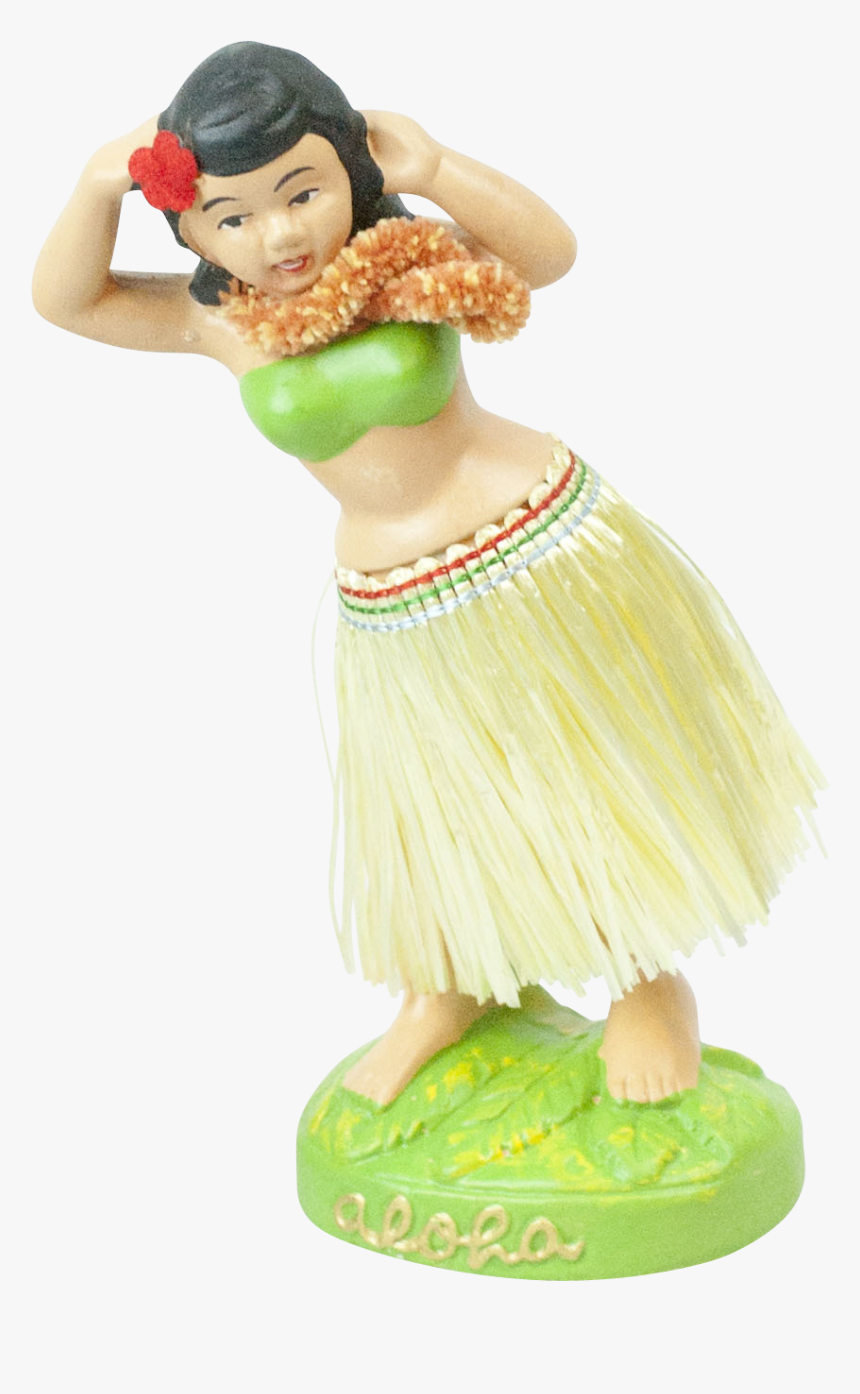 1950s Classic Hula Girl Dashboard Wiggler In The Box - Hula, HD Png Download, Free Download