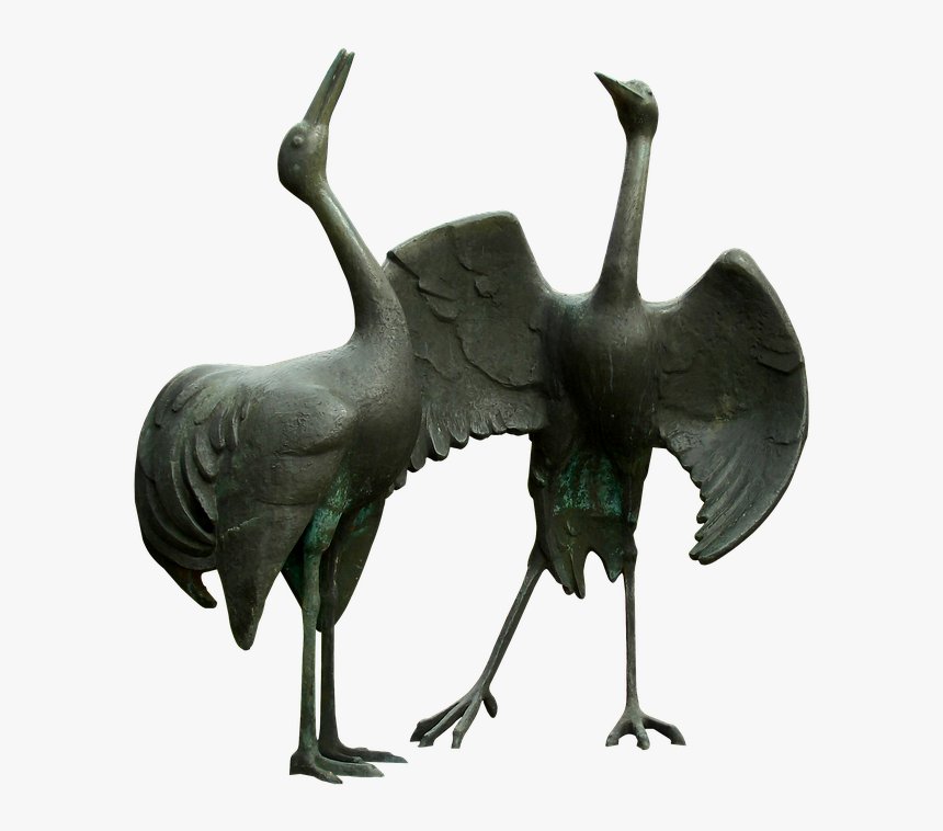 Transparent Dancing Skeleton Png - Sculpture Bird Png, Png Download, Free Download