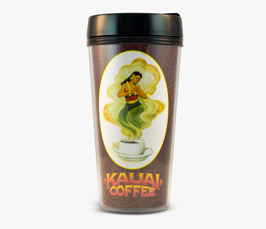 Kauai Coffee Hula Girl Thermo Mug - Hula Girl Coffee Mug, HD Png Download, Free Download