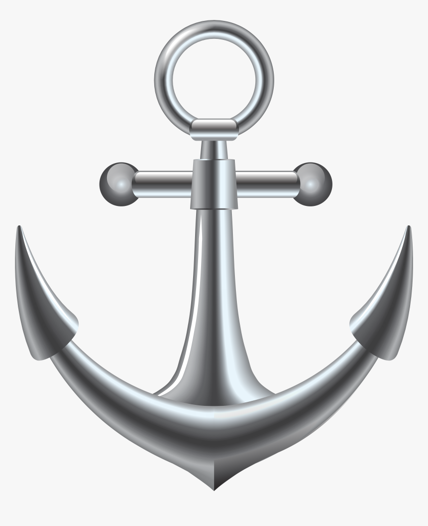 White Anchor Png Transparent Background, Png Download, Free Download