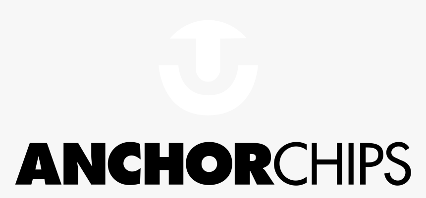 Anchor Chips Logo Black And White, HD Png Download, Free Download