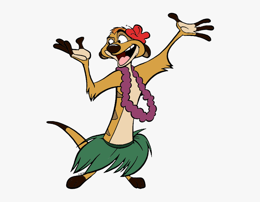 Timon Hula Dancing - Timon Hula, HD Png Download, Free Download