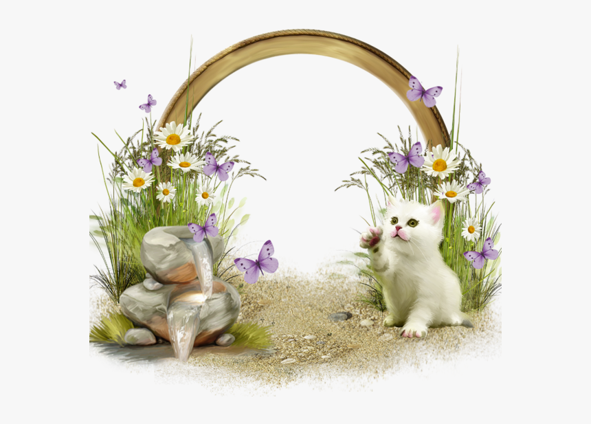 Transparent Easter Picture Frames , Png Download - Transparent Frame Kitten, Png Download, Free Download