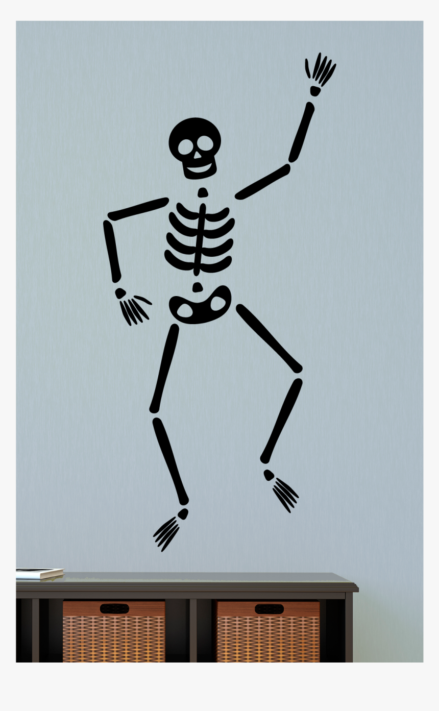 Whimsical Dancing Skeleton - Dancing Skeleton Clipart Transparent, HD Png Download, Free Download