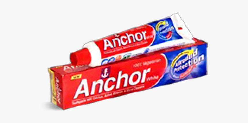 Anchor White Paste 150gm - Anchor Toothpaste, HD Png Download, Free Download