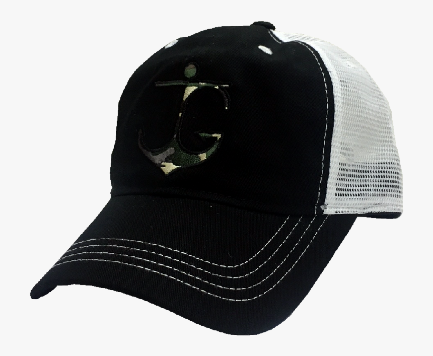 Jessie G Black And White Anchor Ballcap"
 Title="jessie - Baseball Cap, HD Png Download, Free Download