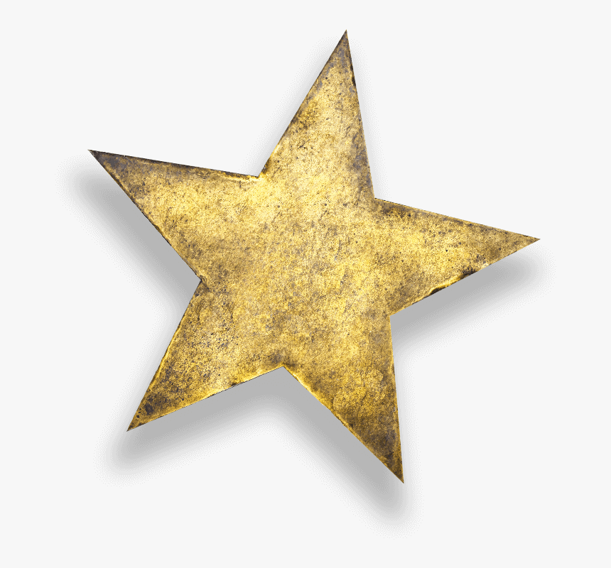 Hollywood Star - Star - Star Hollywood Png, Transparent Png, Free Download