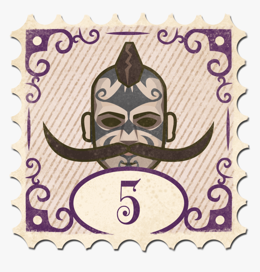 Stamp Ultimate Warrior - Trolls Stamp, HD Png Download, Free Download