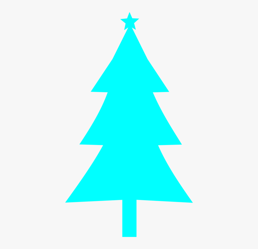 Christmas Ornament,symmetry,tree - Christmas Tree Silhouette Png, Transparent Png, Free Download