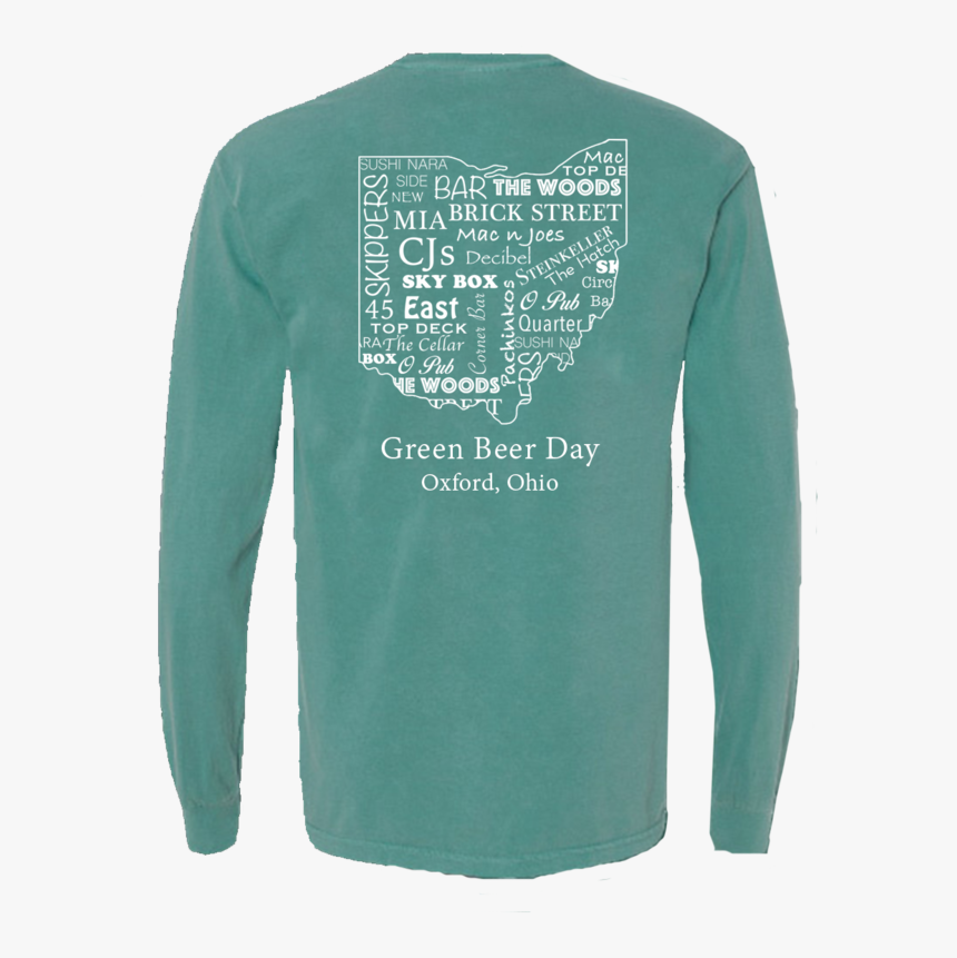 Bars Of Oxford Green Beer Day Miami University Shirt - Long-sleeved T-shirt, HD Png Download, Free Download