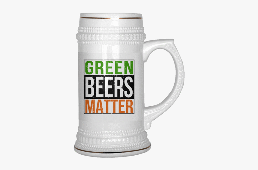 Green Beers Matter Beer Stein - Beer Stein, HD Png Download, Free Download