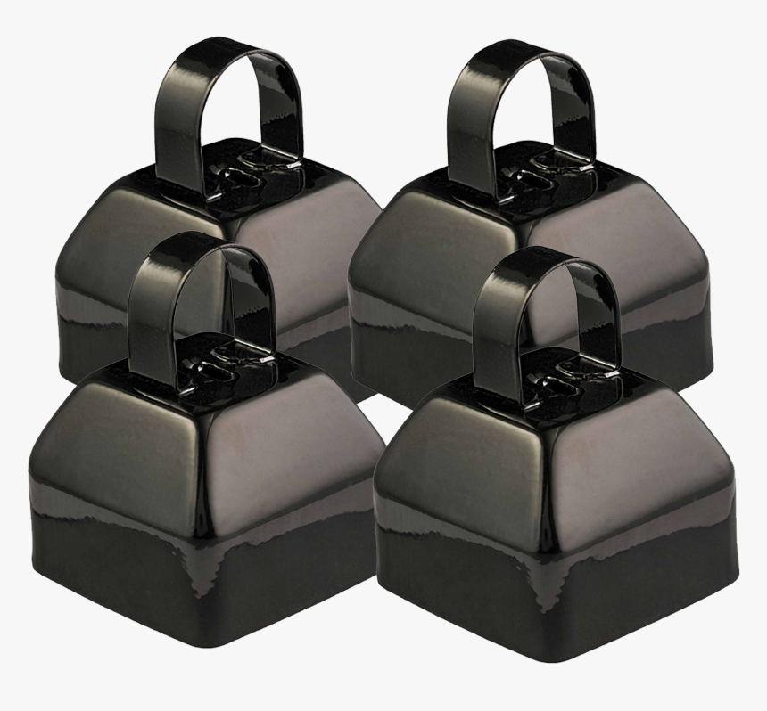 Black Plain Cowbell Small Pack 4 [gogo Bells] - Chocolate, HD Png Download, Free Download