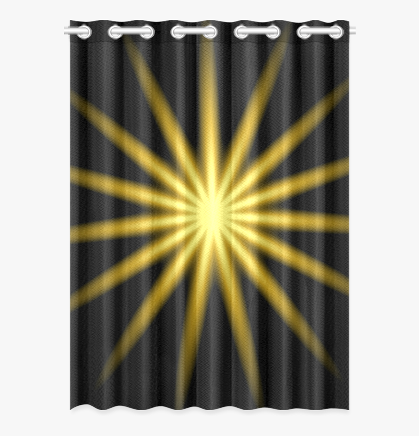 Golden Starburst New Window Curtain - Veilux Logo, HD Png Download, Free Download