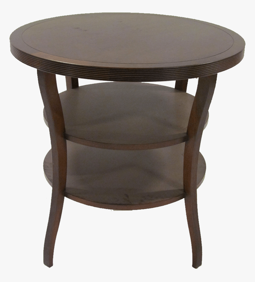 Baker Round Tiered End Table - Outdoor Table, HD Png Download, Free Download