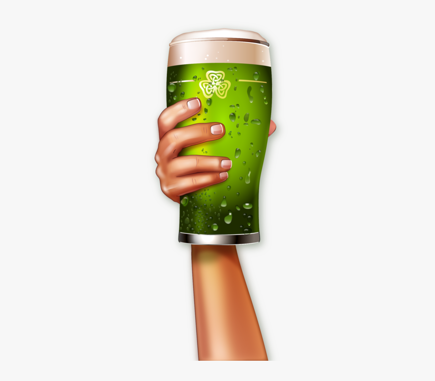Green Pint Of Beer Png, Transparent Png, Free Download