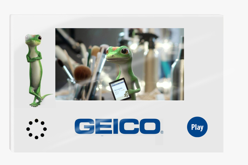 Video Brochure - Geico Gecko, HD Png Download, Free Download