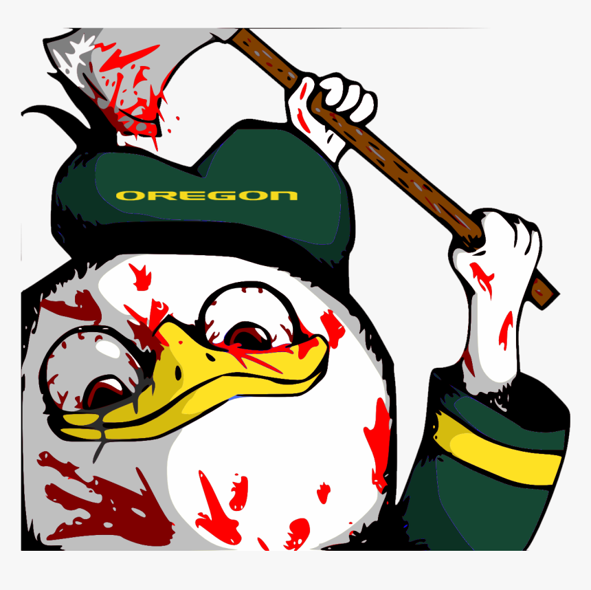 Oregon Ducks Clipart - Donald Duck Axe Meme, HD Png Download, Free Download