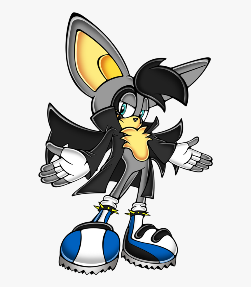 Ace The Vampire Bat In Sonic Adventure Sonic Fan Characters - Made Up Cartoon Characters, HD Png Download, Free Download