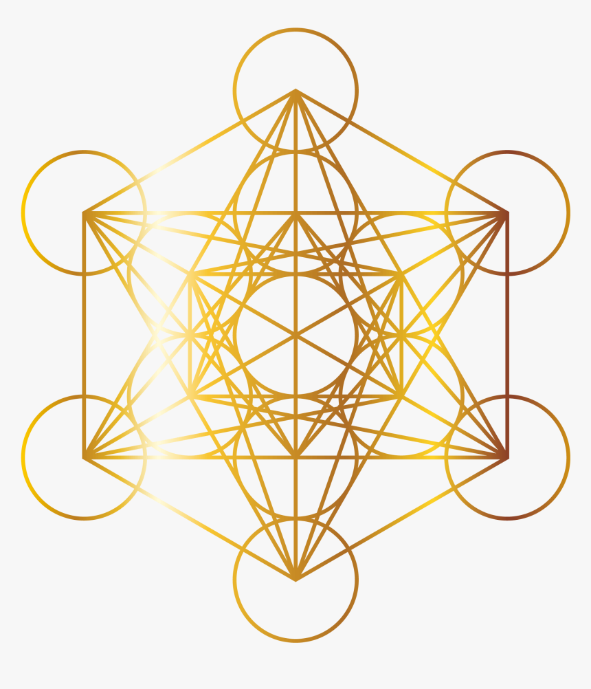 Full Size Png Image - Metatron's Cube Transparent Background, Png Download, Free Download