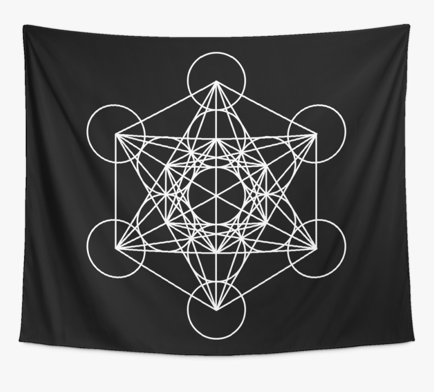 Metatron's Cube Tapestry, HD Png Download, Free Download