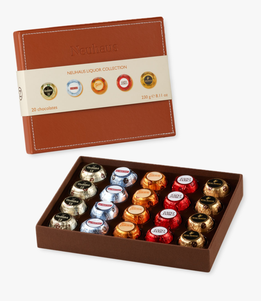 Transparent Box Of Chocolates Png - Liquor Chocolate, Png Download, Free Download