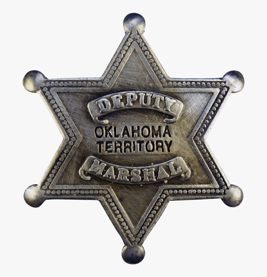 Oklahoma Territory Deputy Marshal Badge - Deputy Sheriff Badge, HD Png Download, Free Download