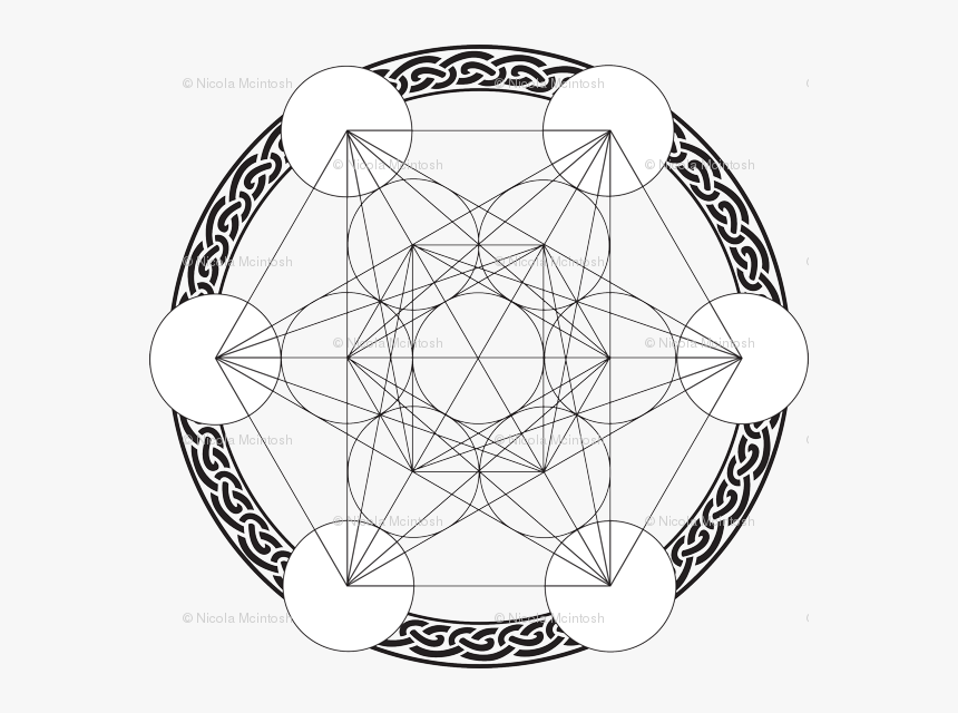 Metatron Crystal Grid Templates, HD Png Download, Free Download