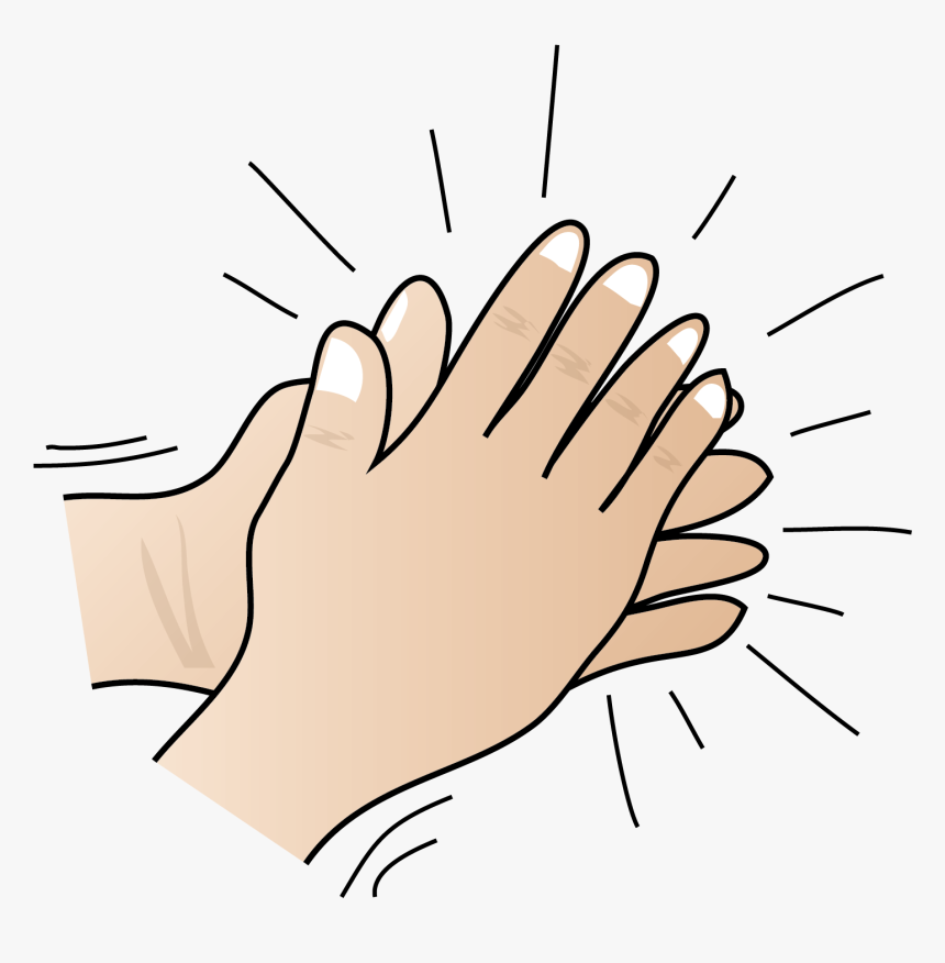 Transparent Hands Clapping Clipart - Palminhas Png, Png Download, Free Download