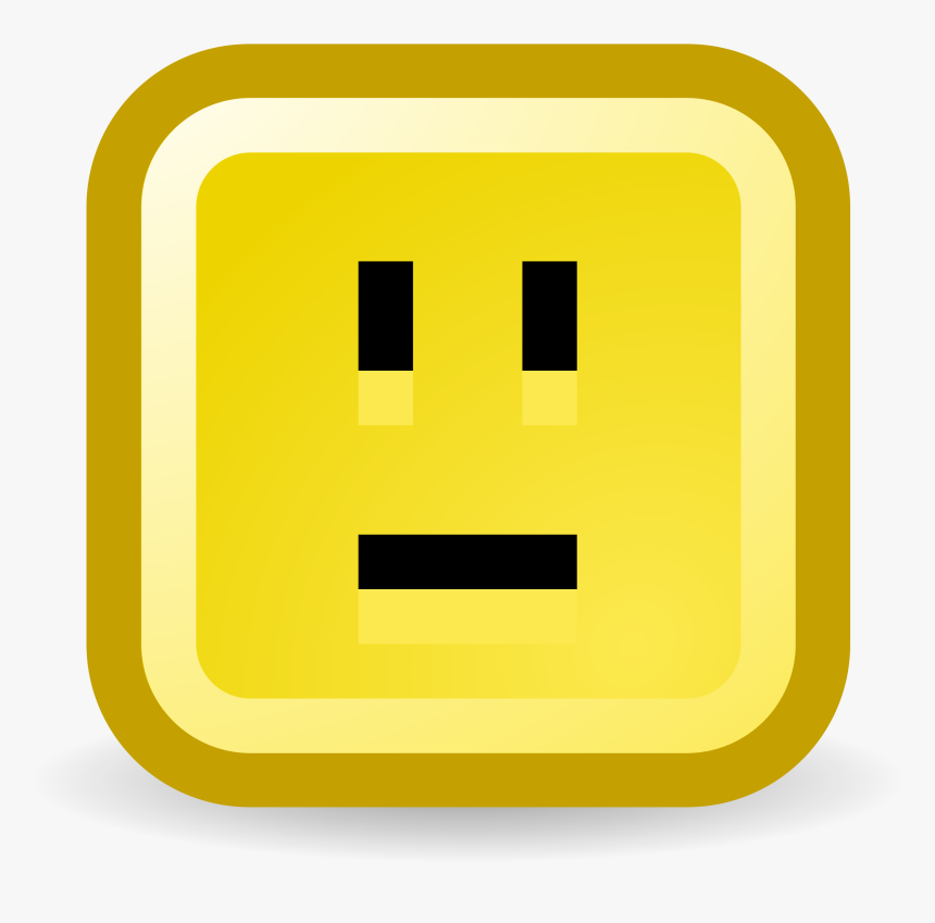 Emoticon,square,area - Clip Art, HD Png Download, Free Download