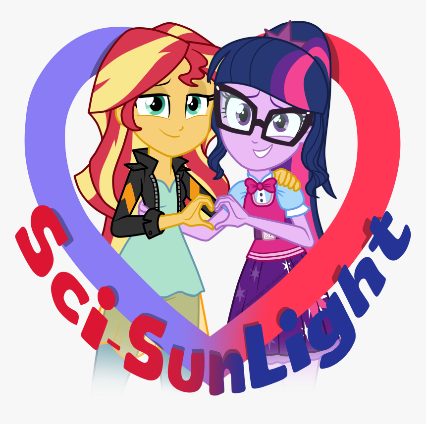 Sunset Shimmer And Twilight Sparkle Fanfiction Lemon - Mlp Twilight And Sunset Fanfics, HD Png Download, Free Download