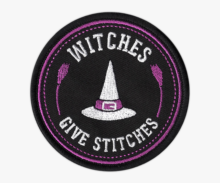 Witches Give Stitches Patch - Emblem, HD Png Download, Free Download