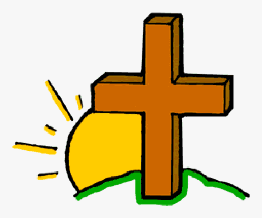 Cross Easter Clipart - Easter Religious Clipart, HD Png Download, Free Download