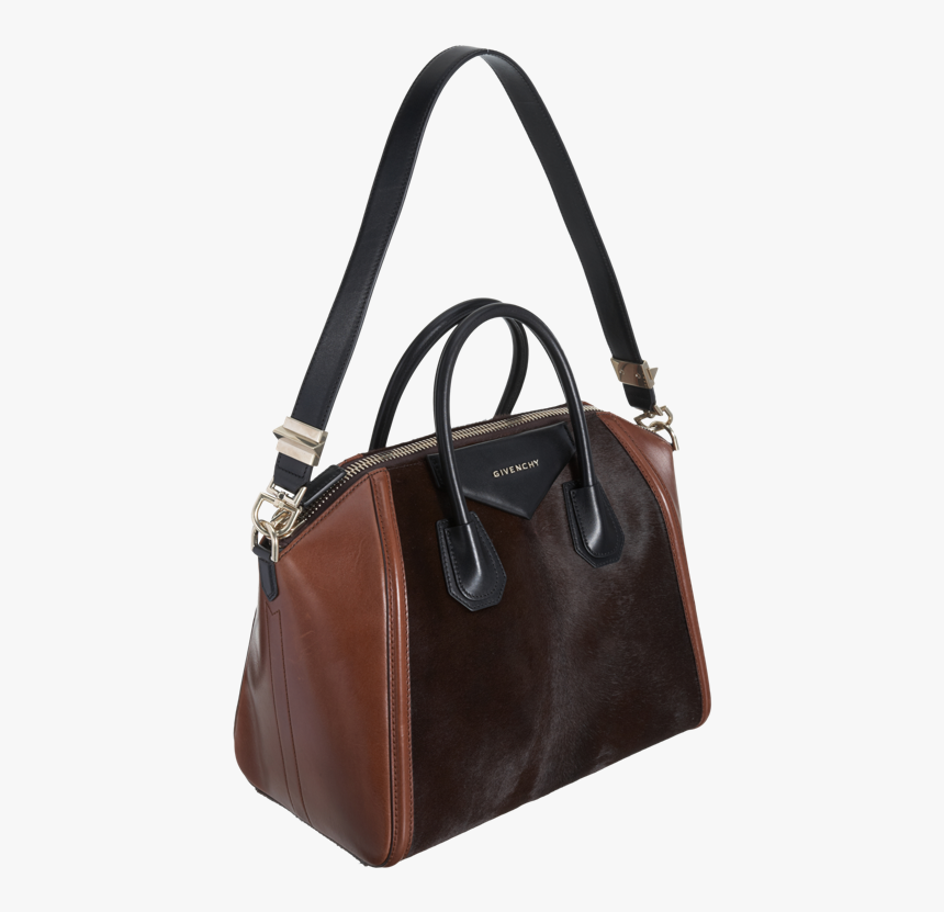 Givenchy Brown Calf Hair Antigona Bag - Givenchy Antigona Black Brown, HD Png Download, Free Download