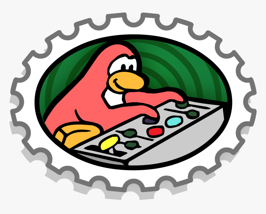 Club Penguin Rewritten Wiki - Green Stamp Club Penguin, HD Png Download, Free Download