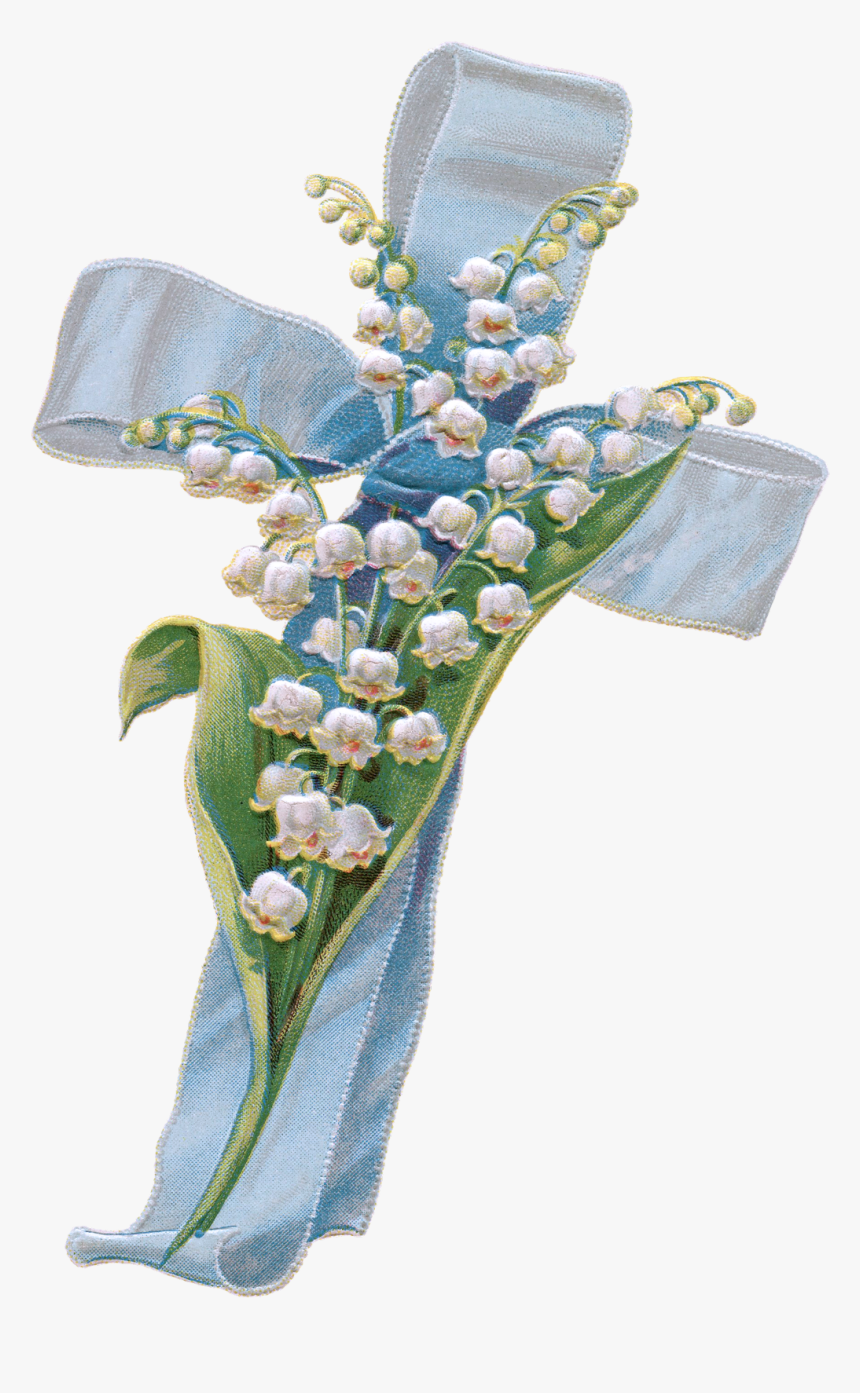 #beautiful Easter Cross - Lily Of The Valley, HD Png Download, Free Download