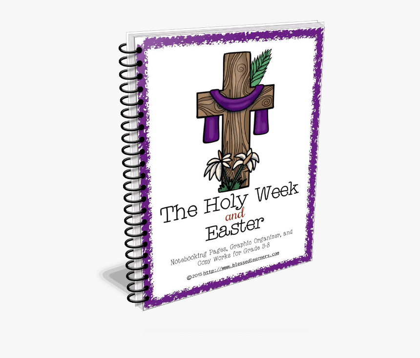 The Holy Week And Easter Notebooking Pages - Cross, HD Png Download, Free Download