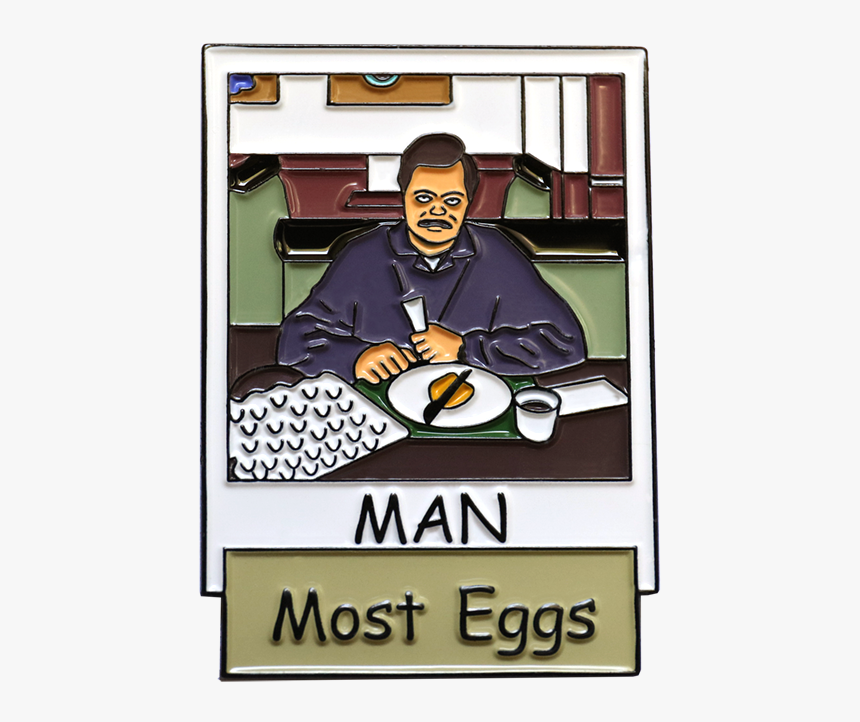 Image Of Ron Swanson - Cartoon, HD Png Download, Free Download