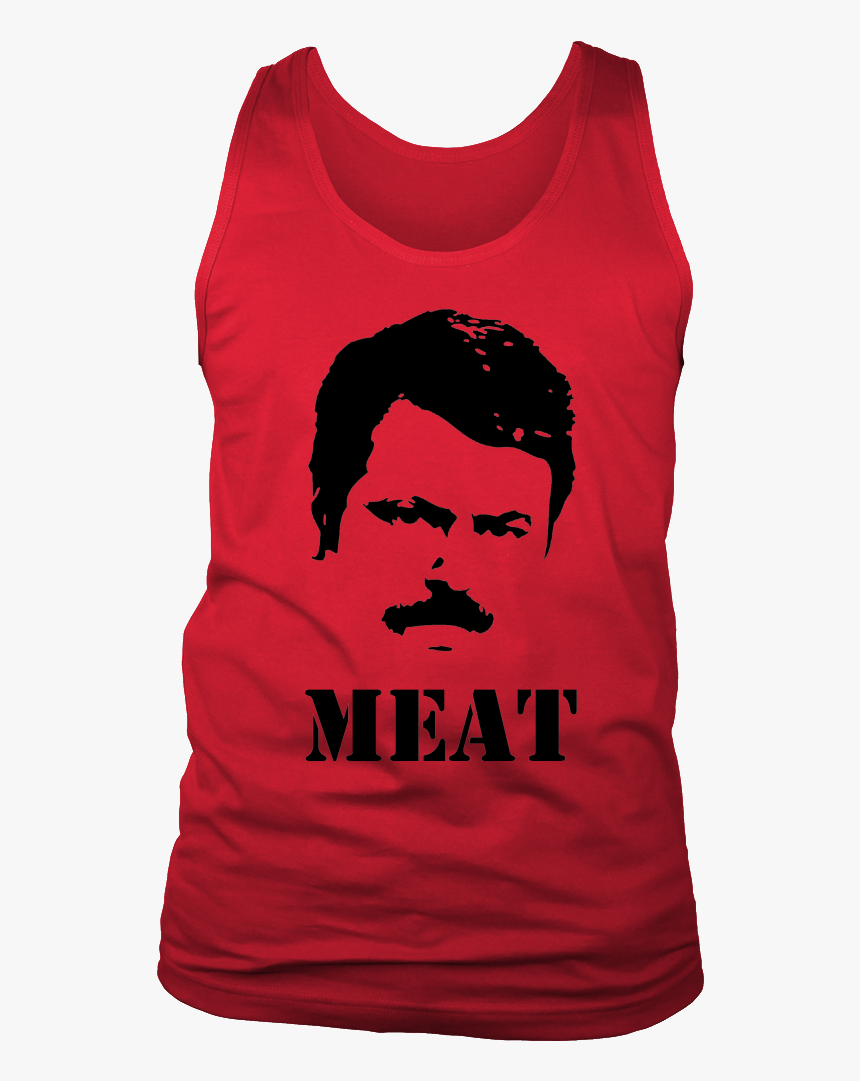 Ron Swanson Meat Men"s Tank Top - Nupe Tank Top, HD Png Download, Free Download