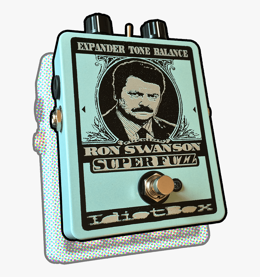 Idiotbox Ron Swanson Super Fuzz - Cartoon, HD Png Download, Free Download