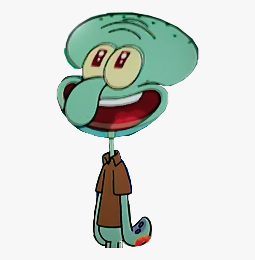 Squidward Bikinibottom Spongebob Freetoedit - Cartoon, HD Png Download, Free Download