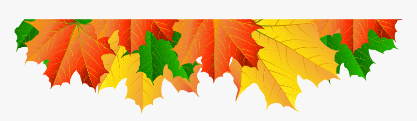 Fall Border Png - Autumn Leaf Border Clipart, Transparent Png, Free Download