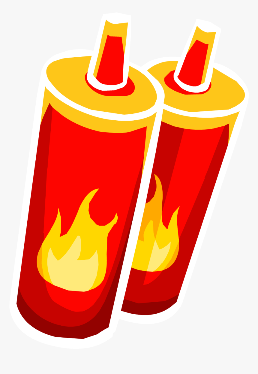 Club Weapon Graphics Illustrations - Club Penguin Hot Sauce, HD Png Download, Free Download